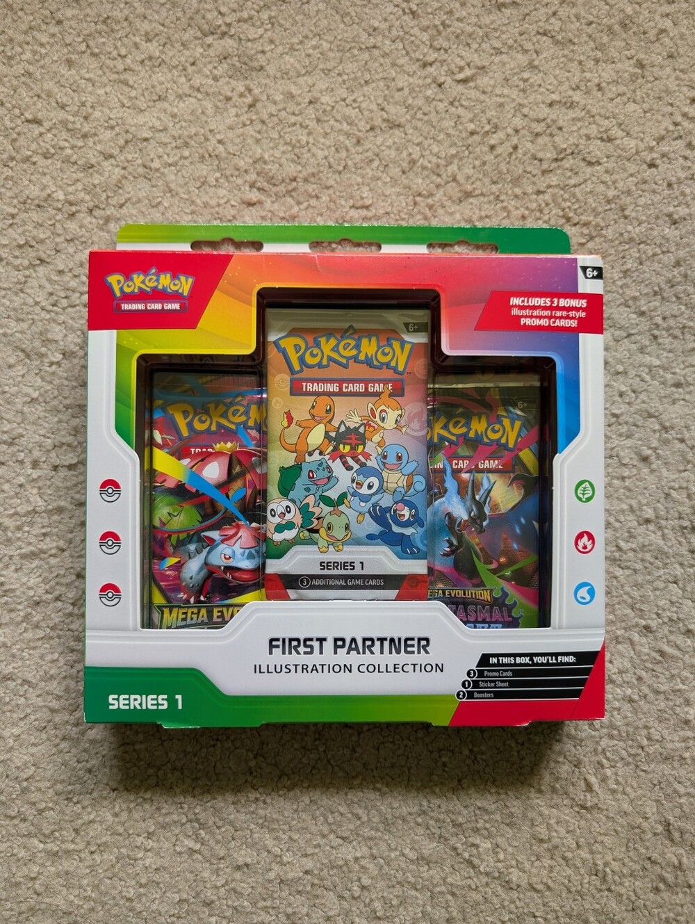 Pokemon First Partner Illustration Collection Series 1